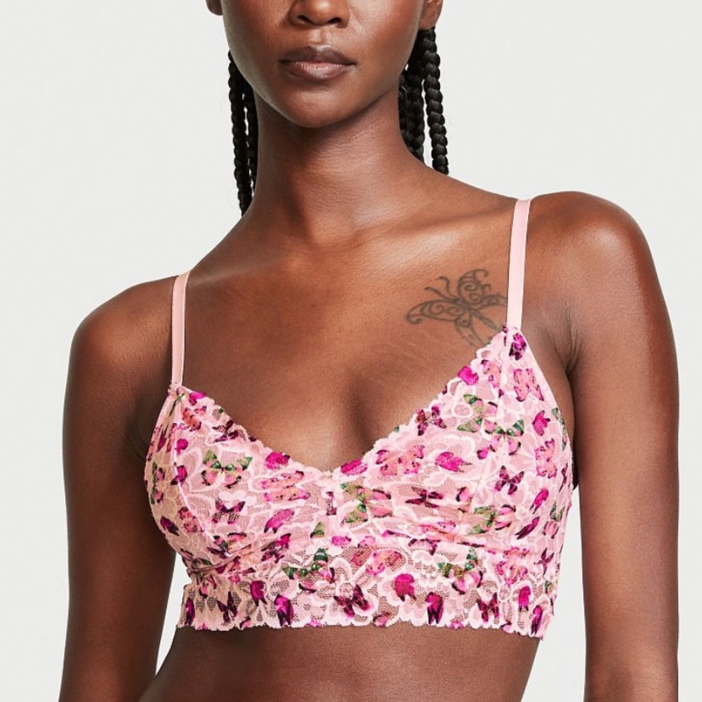 Victoria’s Secret Lacie butterfly print bralette